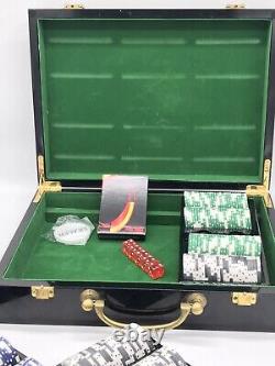 2006 Sopranos Promotional Bada Bing Collectors Poker Chip Set & Case + Cards