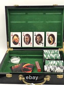 2006 Sopranos Promotional Bada Bing Collectors Poker Chip Set & Case + Cards