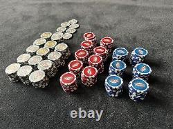 297 CASINO POKER CHIP SET/WELCOME TO LAS VEGAS/QUALITY CHIPS 29/10 Then 7 Single