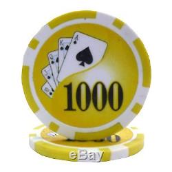300 Casino Table Hi Roller Poker Chips Set