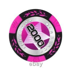 300-Piece Poker Chip Set with Aluminum Case Cards 11.5 Gram Casino Chips