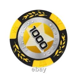 300-Piece Poker Chip Set with Aluminum Case Cards 11.5 Gram Casino Chips