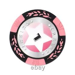 300-Piece Poker Chip Set with Aluminum Case Cards 11.5 Gram Casino Chips