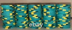 (300) chip set. President Casino Admiral. Poker gaming. Paulson Top Hat & Cane