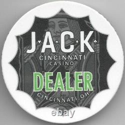 300pc. Paulson THC Jack Cincinnati Real Clay Casino Chip Set -NO RESERVE