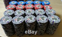 399 Desert Sands composite poker chips. Cash Game Set