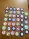 40 High Value Casino Chips Poker-roulette. Chips From Allover The Country