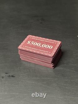 400 Ceramic Poker Chip Set Comes With Copac Cards and 20 Plaques