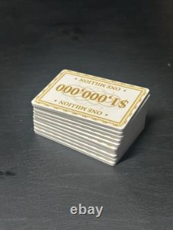 400 Ceramic Poker Chip Set Comes With Copac Cards and 20 Plaques