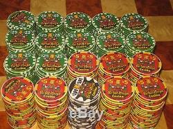 400 Poker Chip Set Porter House Casino, Moses Lake, WA. New Chipco Chips Rare