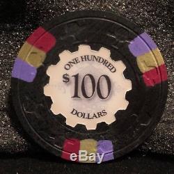410 Rare Sidepot Gaming Protege Clay Poker Chip Set Used Great Condition