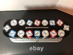 440 piece World Poker Tour Chip Set Rotating base with Handle
