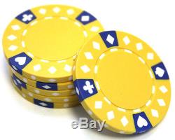 5,000 Piece Poker Chips Set Blackjack Composite Clay 11.5g Assorted-High Quality