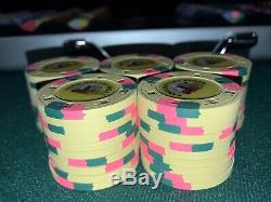 50 Fabulous Las Vegas Poker Paulson Poker Chips $1000 Home New NCV