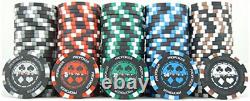 500 13.5g Pro Poker Clay Poker Chip Set Casino Quality Clay Poker Chips with