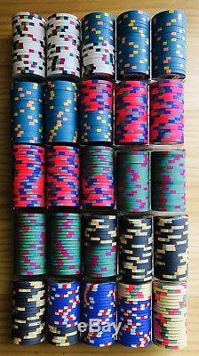 500 BCC Casino De Isthmus Clay Poker Chip Set