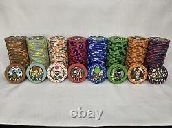 500 Ceramic Mario Themed Poker Chips (build Your Set) Read Description