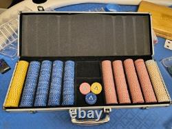 500 Chip All-In Clay Set. Heavy 10.22 Weight Per Chip