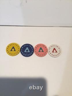 500 Chip All-In Clay Set. Heavy 10.22 Weight Per Chip