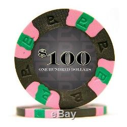 500 Chip Poker Chip Set, NexGenT PRO Classic Style Set with Aluminum Case