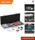 500-Count 11.5g Texas Hold'em Poker Chip Set in Lockable Aluminum Case