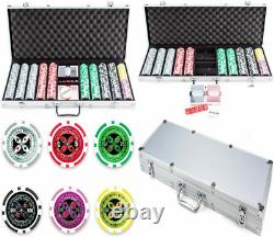 500 Count The Ultimate Poker Set 14 Gram Clay Composite Chips with 14 g