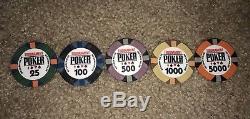 500 Count Tournament Poker Chip Set (China Clay)