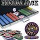 500 Ct Nevada Jack 10 Gram Ceramic Poker Chip Set With Aluminum Case Csnj-500Al