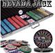500 Ct Pre-Packaged Best Nevada Skull Jack 10 Gram Composite Poker Chip Set Rare