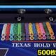 500 EPT Poker Chips Set Ceramic with 5 new dedicated chip cases (for 100 chips)