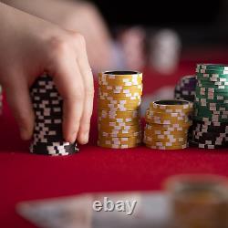 500 Las Vegas Poker Chip Set 14 Gram Heavy Weighted Poker Chips