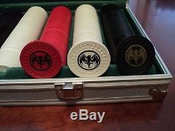 500 New Bacardi Poker Chips/One-of-a-Kind Poker Chip Set/Free Case & Cards