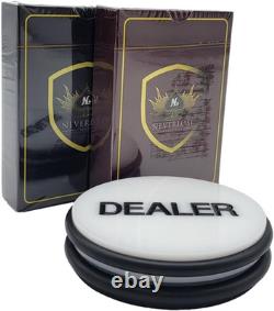 500 Pcs 14G Monte Carlo Poker Club Deluxe Poker Chip Set (500 Deluxe Case)