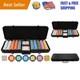 500-Piece 13.5g Poker Chip Set with Unique Designs & Upgraded Case
