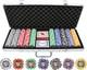 500 Piece Big Slick 11.5G Poker Chip Set