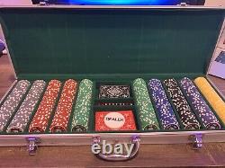 500 Piece Big Slick 11.5g Poker Chip Set