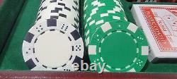 500 Piece Executive Poker Deluxe Poker Set DaVinci Chips