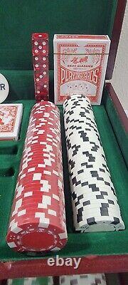 500 Piece Executive Poker Deluxe Poker Set DaVinci Chips