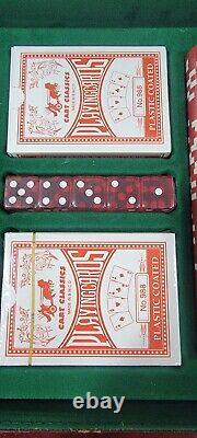 500 Piece Executive Poker Deluxe Poker Set DaVinci Chips