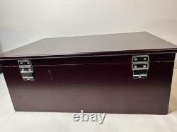 500 Piece Executive Poker Set, DaVinci Unopened Chips Perfect Condition, Retired