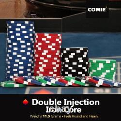 500-Piece Poker Chip Set with Aluminum Case