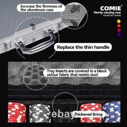 500-Piece Poker Chip Set with Aluminum Case