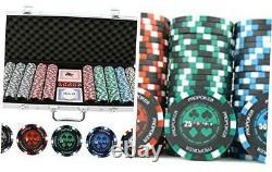 500 Piece Pro Poker Clay Poker Set