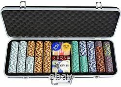 500 Piece Pro Poker Clay Poker Set Heavy weight clay chips 500pcs Model B