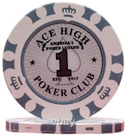 500 Piece Pro Poker Clay Poker Set Heavy weight clay chips 500pcs Model B