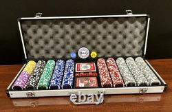 500 Ultimate 14g Poker Chip Set with Aluminum Case, Bicycle Cards & Dice 500 Ultimate 14g Poker Chip Set with Aluminum Case, Bicycle Cards & Dice