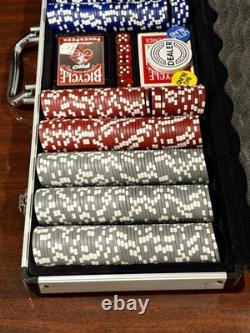 500 Ultimate 14g Poker Chip Set with Aluminum Case, Bicycle Cards & Dice 500 Ultimate 14g Poker Chip Set with Aluminum Case, Bicycle Cards & Dice