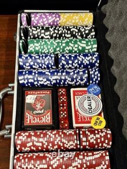 500 Ultimate 14g Poker Chip Set with Aluminum Case, Bicycle Cards & Dice 500 Ultimate 14g Poker Chip Set with Aluminum Case, Bicycle Cards & Dice