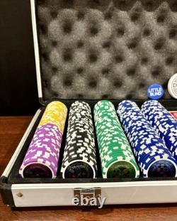 500 Ultimate 14g Poker Chip Set with Aluminum Case, Bicycle Cards & Dice 500 Ultimate 14g Poker Chip Set with Aluminum Case, Bicycle Cards & Dice