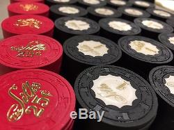 500 chip poker chip set, uncirculated Paulsons LCV from The Silks